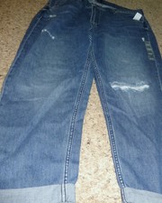 NWT WOMENS GAP BOYFRIEND JEANS-SIZE 16/33-DARK BLUE