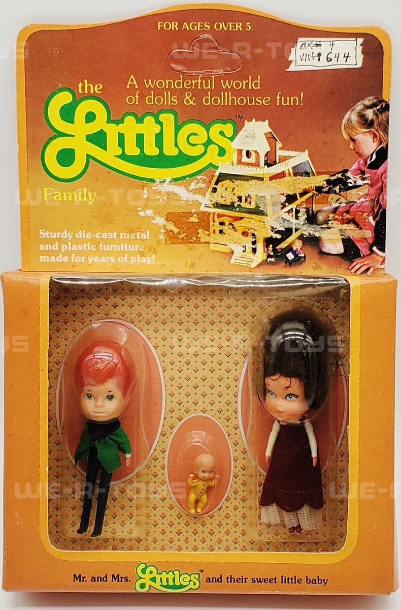 The Littles Family Mr. and Mrs. Little Baby Dolls 1980 Mattel