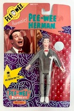 Vtg. Pee Wee’s Playhouse 1988 NIP Figure 6” Pee Wee Herman Toy Matchbox Sealed