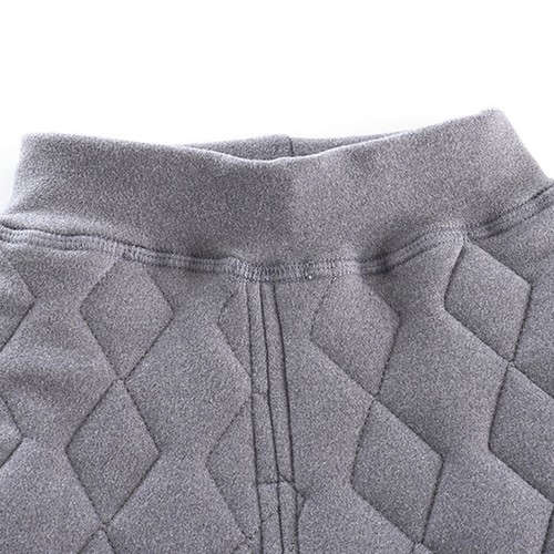 Kids Boys Girls Quilted Pants Straight-Leg Pants Straight Padded Long Trousers - Picture 11 of 28