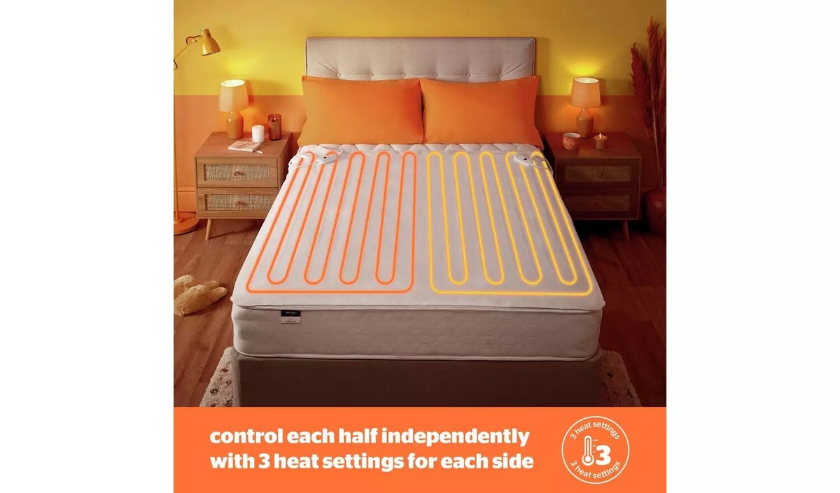 Silentnight Comfort Dual Control Electric Under Blanket - DOUBLE | eBay