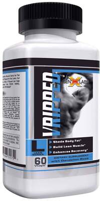 GenXLabs V-Ripped, Growth Factors, BCAA, Shredding Amplifier