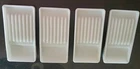 One White Milk Glass Dental Tool Storage Tray Vintage American Cabinet Co.
