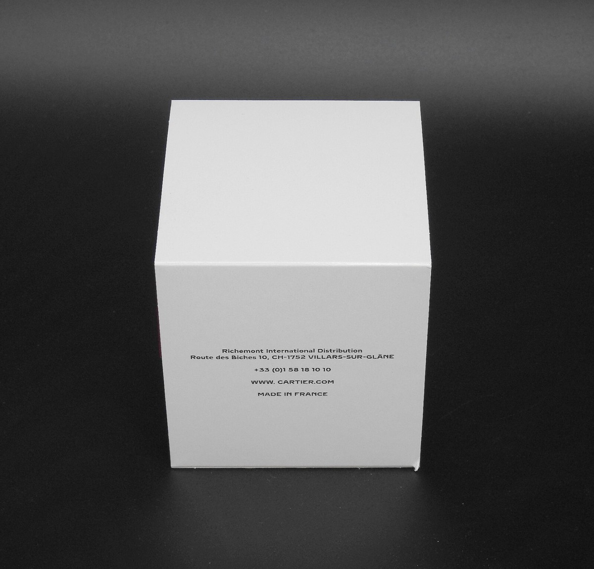 キャンドル Cartier Bougie Candle ORIGINAL CARTIER RED ENTRELACES BOUGIE PARFUME SCENTED CANDLE