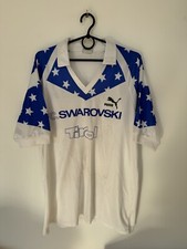 TIROL SWAROVSKI 1991/1992 HOME FOOTBALL SHIRT PUMA VINTAGE JERSEY SIZE L ADULT