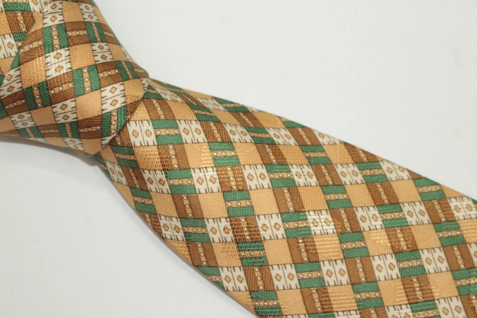 LA CRAVATTA DI COMO Silk tie Made in Italy F63190 Foto 3 de 4