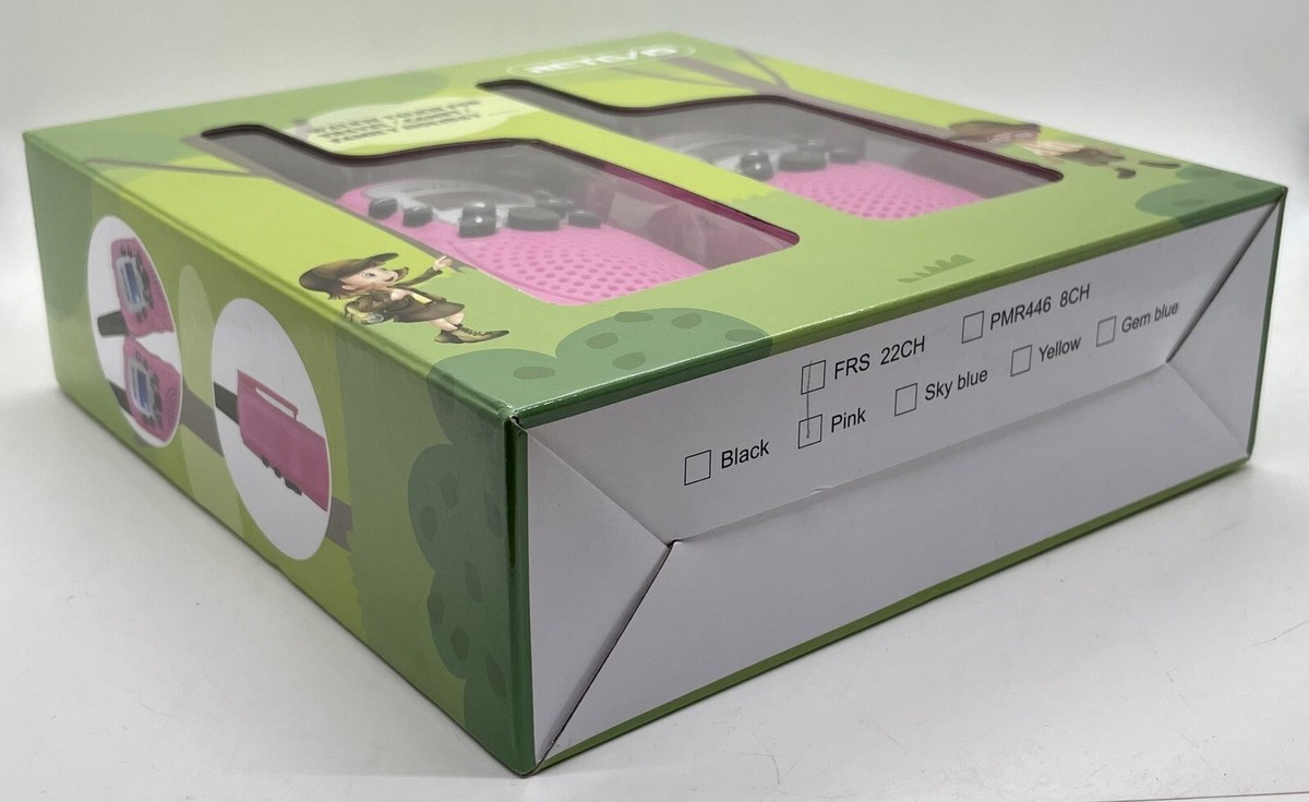 Retevis RT-388 Kids Walkie Talkies Rechargeable 22CH Girls
