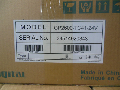 PROFACE PANEL GP2600-TC41-24V FREE EXPEDITED SHIPPING NEW