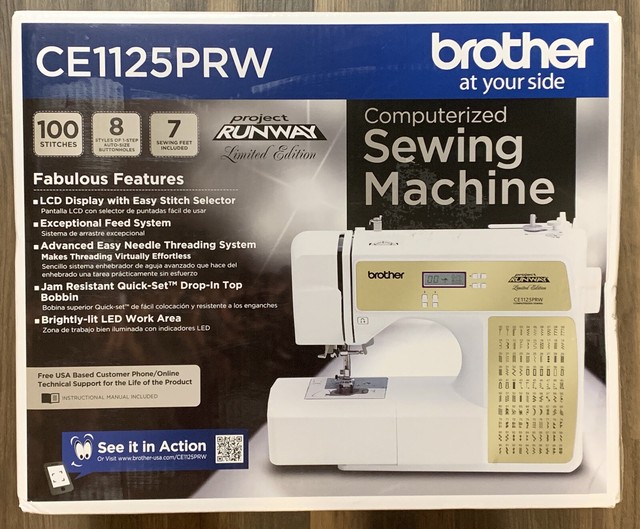 Brother CE1125PRW Computerized 100-Stitch Sewing Machine for sale