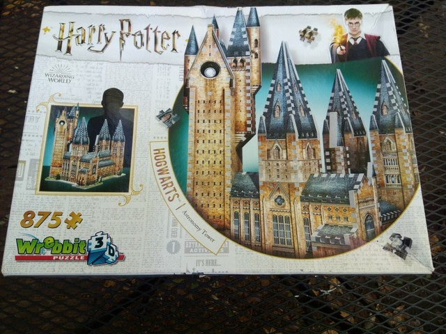 Wrebbit 3d Harry Potter Hogwarts Astronomy Tower 875-piece ...