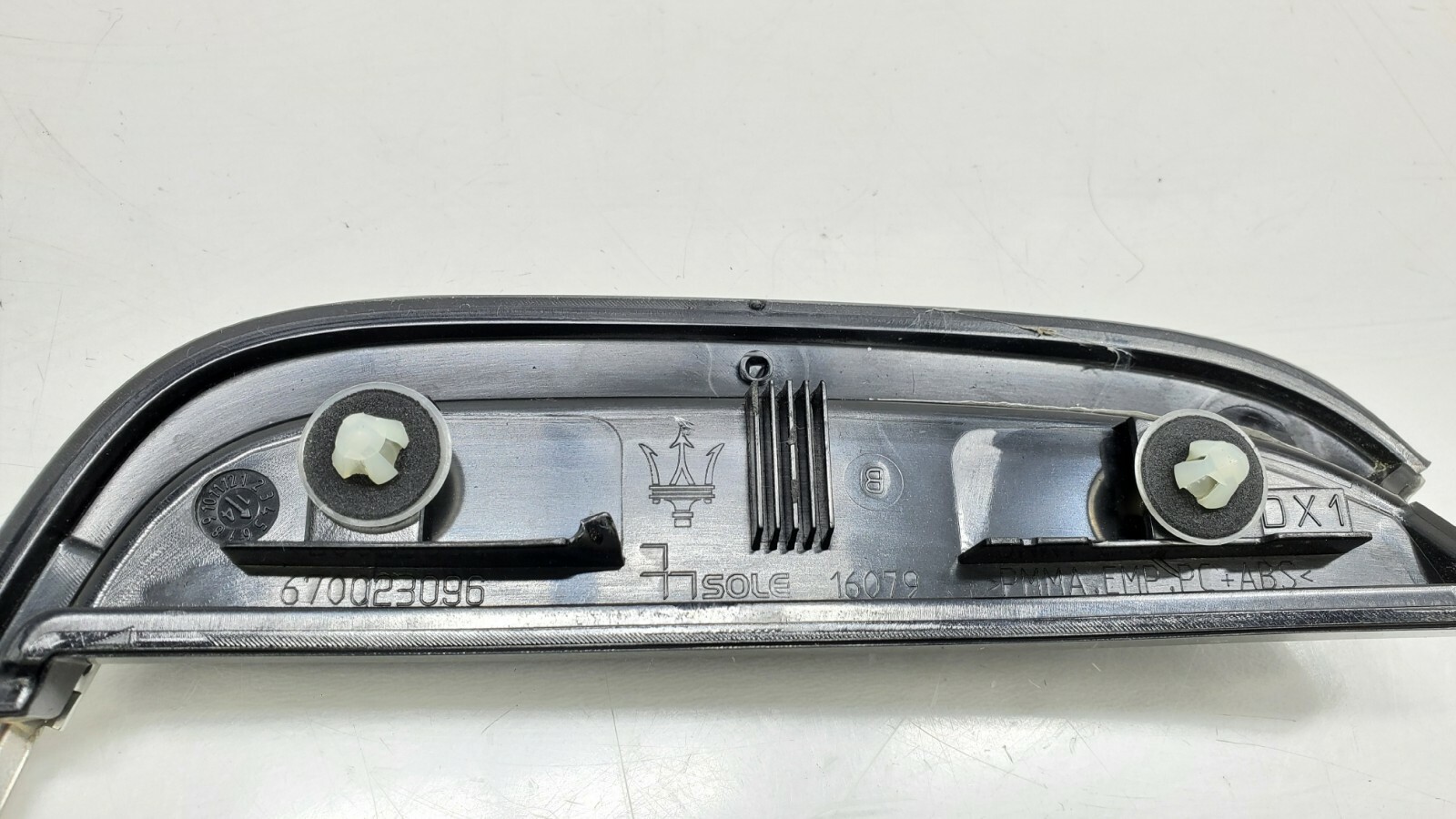 2014-2017 MASERATI GHIBLI RIGHT PASSENGER ROOF WINDOW MOLDING TRIM CHROME OEM.