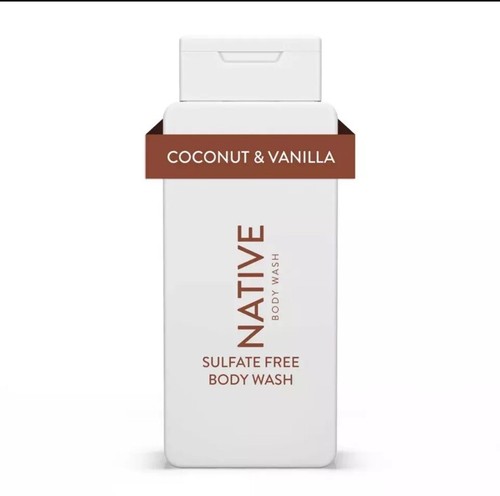 Native Body Wash - Coconut & Vanilla - Sulfate Free - 18 fl oz - 第 1/2 張圖片