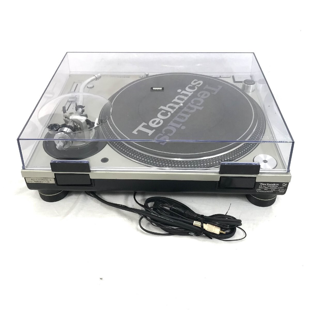 Technics SL-1200MK3D 箱付き Technics SL-1200MK3D Direct Drive DJ Turntable Black Very
