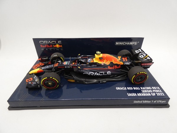 Red Bull Racing RB18 Sergio Perez #11 Saudi Arabien Gp 2022 Minichamps 1/43 F1-image