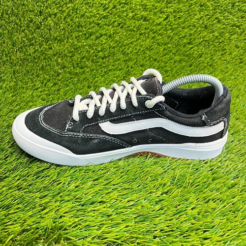 Vans Berle Pro Mens Size 7.5 Black White Athletic Walking Skate Shoes Sneakers - Picture 3 of 12