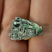 6060 Train Engine Vintage Metal pinback it pulled a lot of cargo