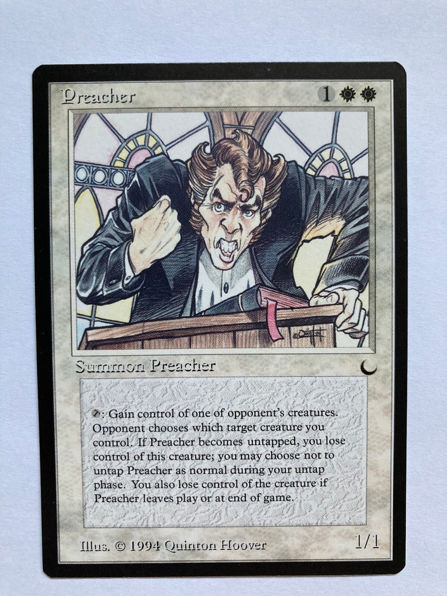 MTG  (英)  Preacher MTG - Preacher - The Dark - NM | eBay