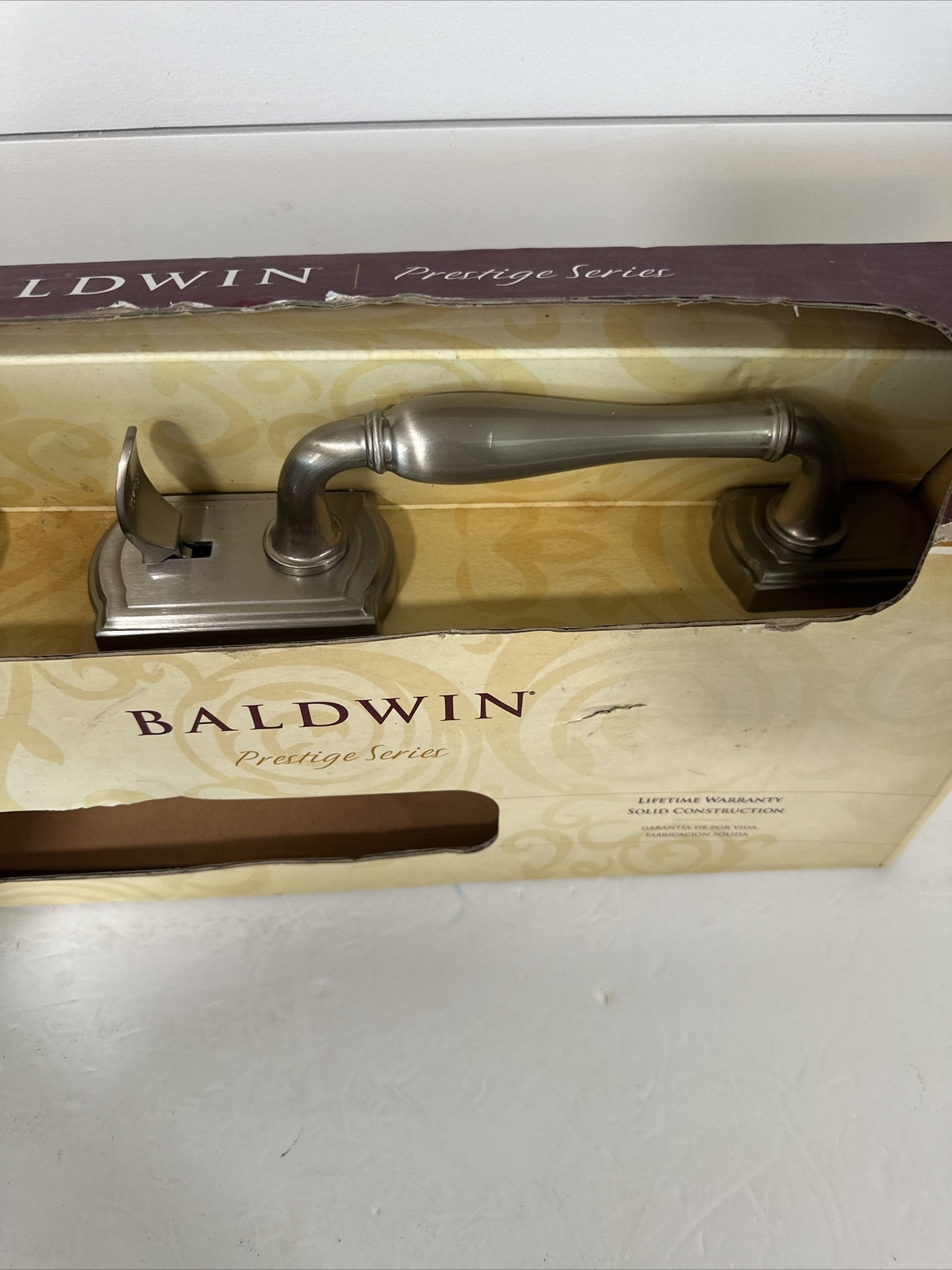 Baldwin Prestige Series Wesley Handleset Carnaby Knob Double Cylinder