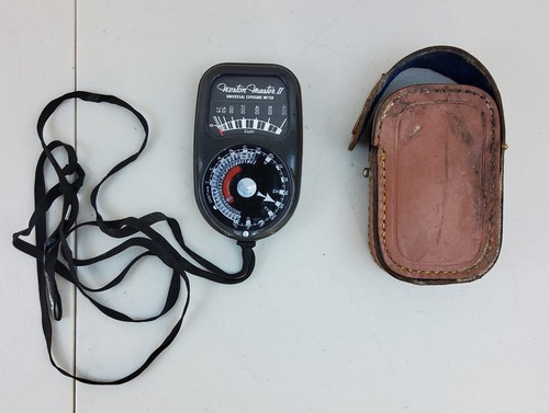 Weston Master II Universal Exposure Light Meter Model 735 Leather Carry Case