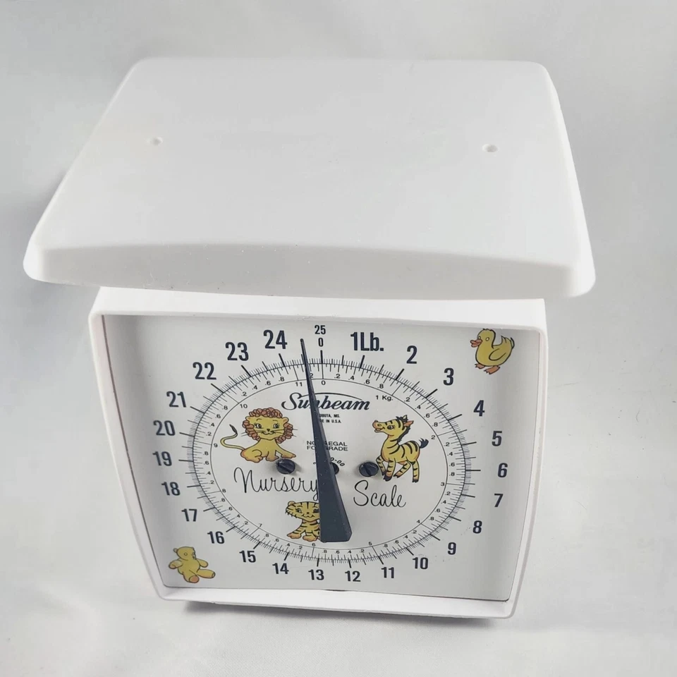 Escala bebé años 50 vintage decoración guardería baby shower idea de regalo animales de zoológico unisex Foto 3 de 4