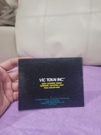 Nintendo NES Vintage 1990 The Mafat Conspiracy Game Manual Only