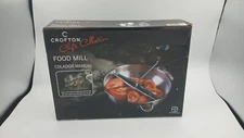 Crofton Chef Collection 1.6 ml Food Mill 3 Discs Grinder New Open Box