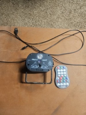 Multi-Effects DJ Party Light with Remote - Create a Dazzling Atmosphere Anywhere