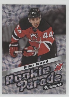 2016-17 Upper Deck Parkhurst Rookie Parade 303/999 Miles Wood #RP7 0r6j