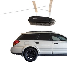 HARKEN Heavy Cargo Carrier Overhead Garage Storage 4-Point Hoist System - Black