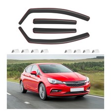 For Vauxhall Astra MK7 2015-2021 5-Door Hatchback Wind Deflectors Guards UK