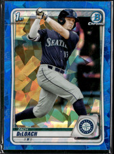 Zach DeLoach - 2020 MLB Bowman Draft Sapphire Card BD-28 