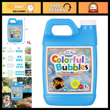 Concentrated Bubble Solution 33.8 OZ Refill for Bubble Machines Wands - 2.5 Ga
