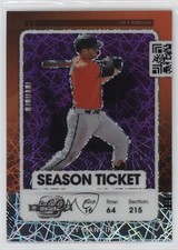 2021 Contenders Season Ticket Optic Purple Velocity Prizm /16 Trey Mancini nd3