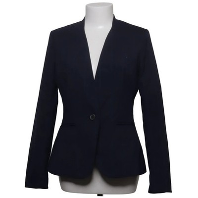Zara, Blazer, Größe: 38, Blau, Karo, Damen #kef