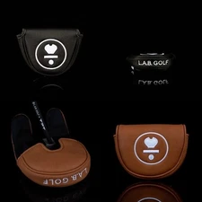 New Lab L.A.B. GOLF MEZZ 1 Putter cover Black or Brown Embroidered Headcover