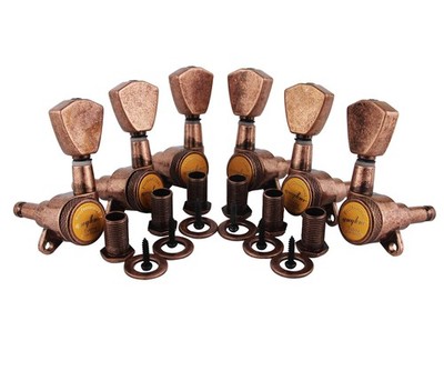 Guyker Guitar Locking Tuners 3L + 3R Handed - 118 Models Rear Lock String Tun...
