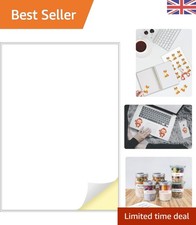 Easy Peel A4 Printable Sticker Labels - 25 Sheets Compatible with All Printers