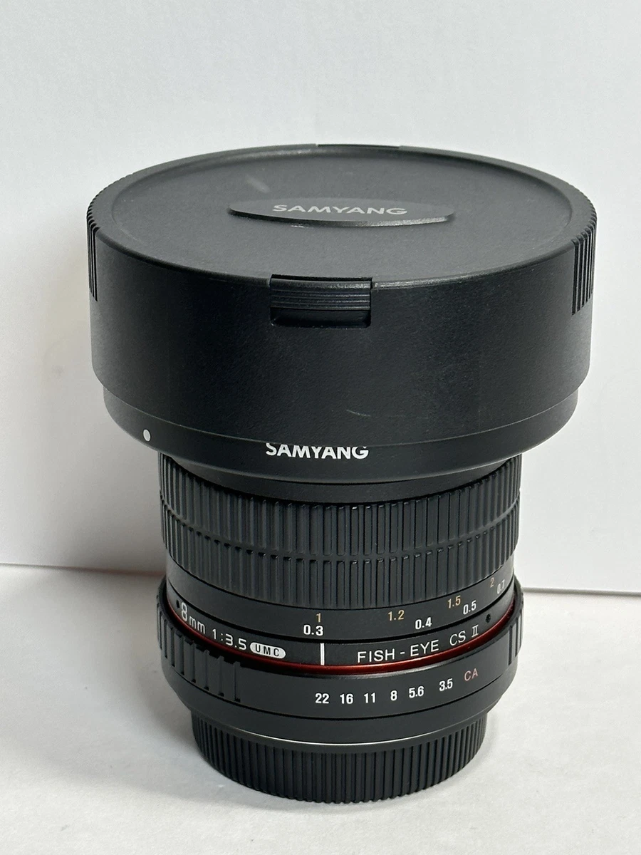 Samyang f/3.5 Camera Lenses 8mm Focal for sale | eBay