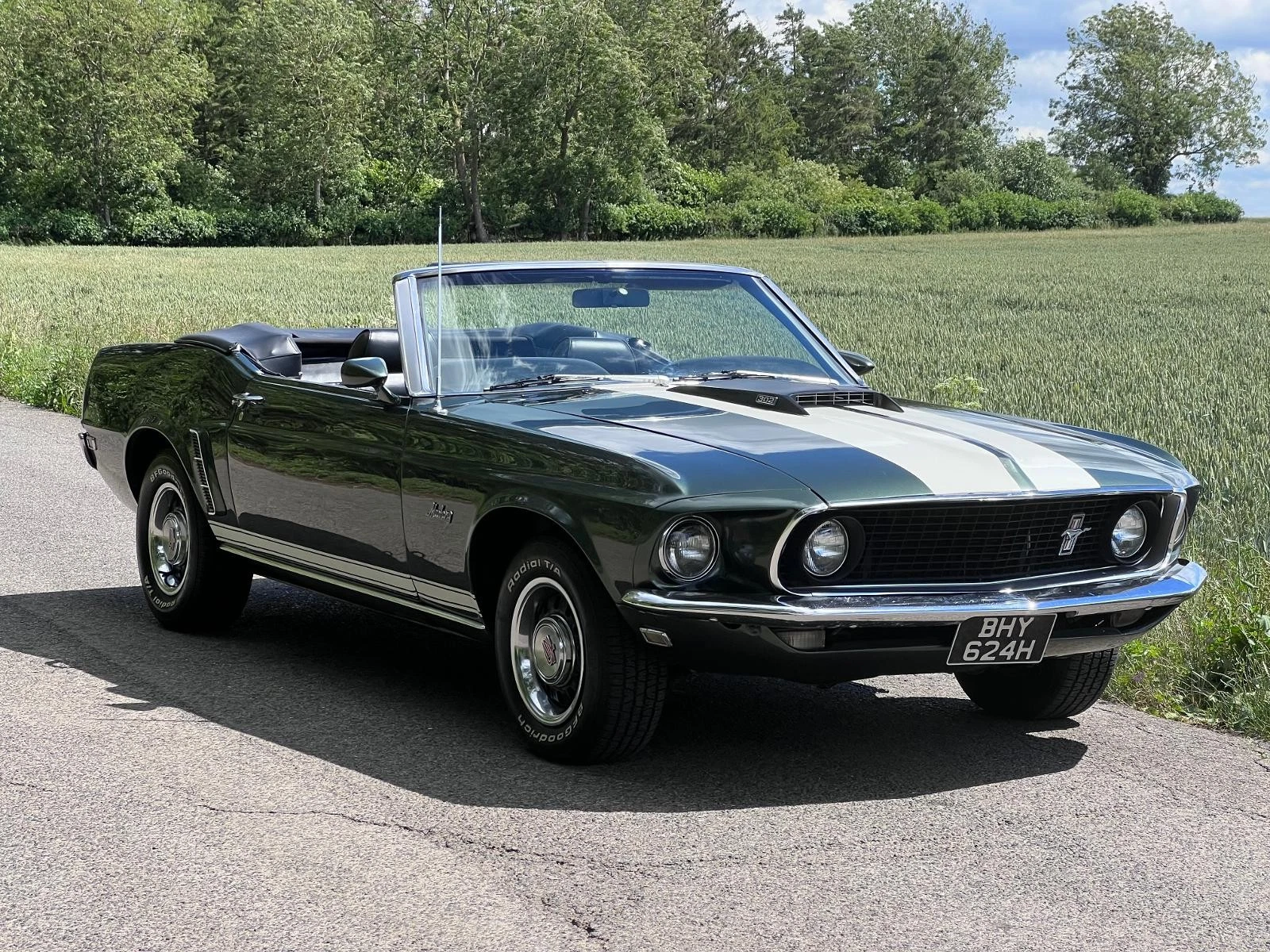 1969 Ford Mustang Convertible 302ci V8 Auto