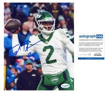 Tyrod Taylor AUTOGRAPH Signed New York Jets Quarterback 8x10 Photo ACOA