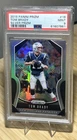 2019 Panini Prizm Tom Brady Silver #18 Patriots PSA 9 Mint