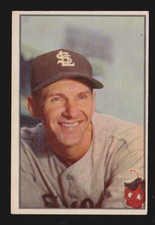 MARTY MARION browns 1953 BOWMAN color #52 VG-EX+ NO CREASES