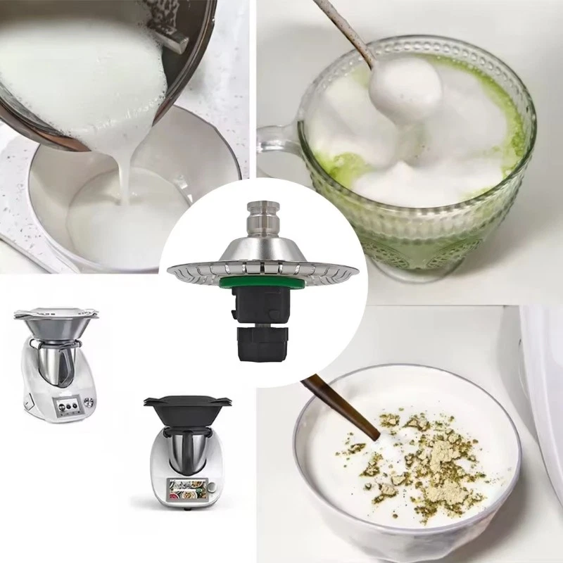 Professional Stainless Steel Milk Frother Mxer Attachment For TM5 Whisking