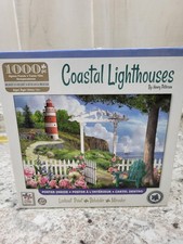Jigsaw Puzzle Factory 1000 Piece Jigsaw Puzzle Coastal Lighthouses