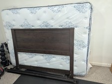 Sealy Queen pillow top mattress, head board and frame for sale