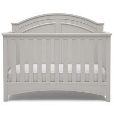 Delta Children Perry 6-in-1 Convertible Crib - Greenguard Gold Certified, Moonst