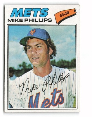1977 Topps #352 Mike Phillips New York Mets