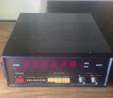 Yaesu YC-500S Ham Radio External Frequency Counter-Not Fully Tested-Powers On.