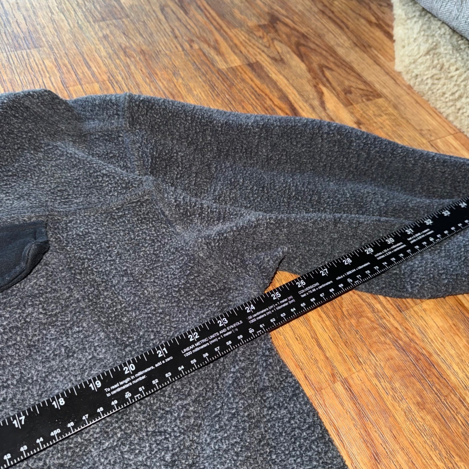 Free People Ruby Jacket Gray Button Front Utility… - image 11