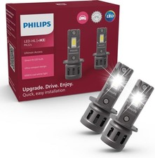 Philips Ultinon Access H3 LED Bulbs 11336U2500C2 13W 1400lm 6000K Cool White